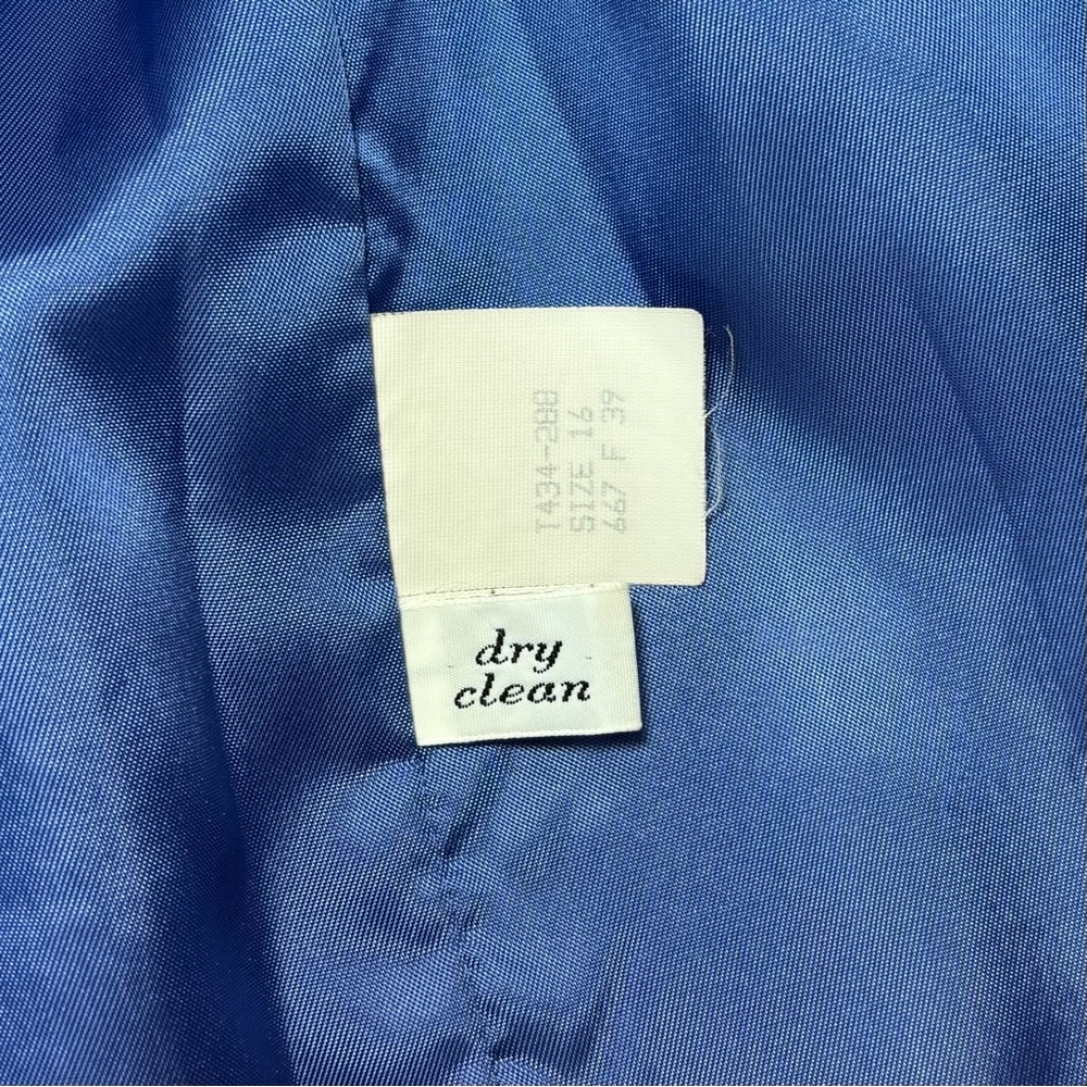 Pendleton Blue Windowpane Blazer Jacket - Picture 10 of 13